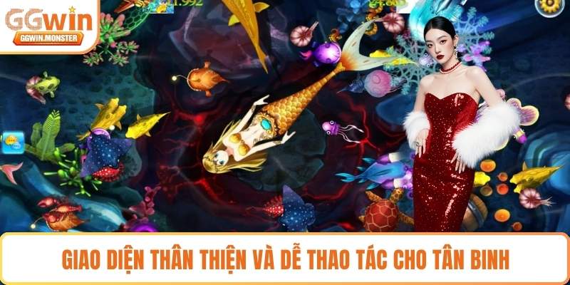 Giao diện thân thiện và dễ thao tác cho tân binh