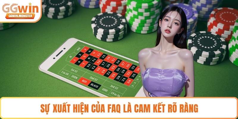 Sự xuất hiện của FAQ là cam kết rõ ràng