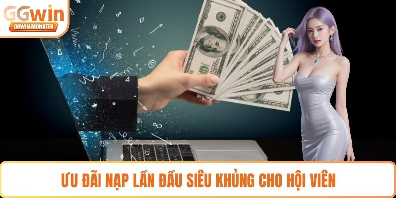 Ưu đãi nạp lần đầu siêu khủng cho hội viên